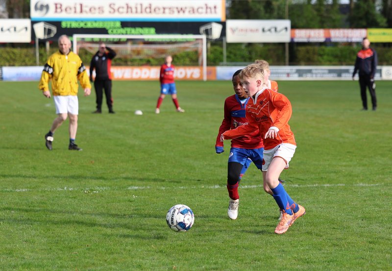 13-04-26 Onstwedder Boys 11 - Mussel 11. Foto: Freek Moorlag Onstwedde.info