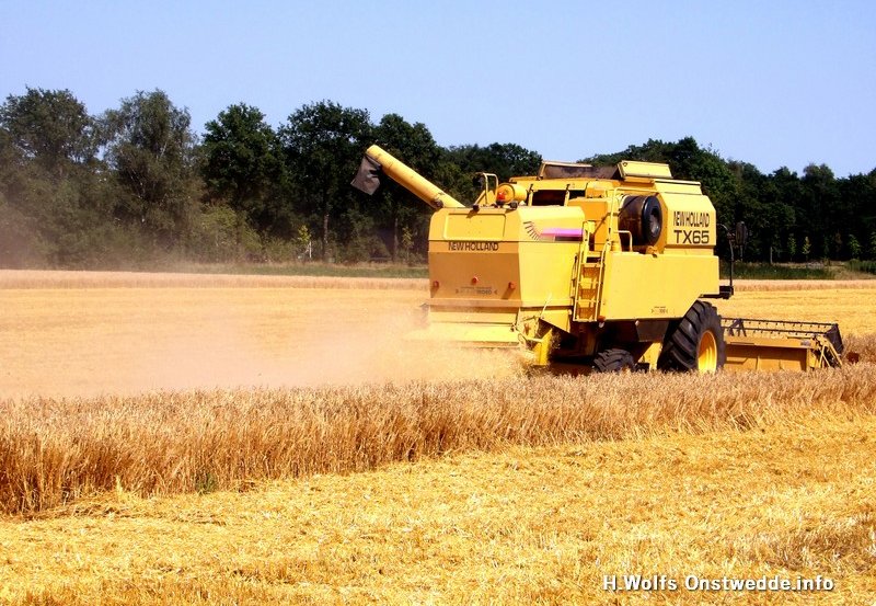 04-08-26 Combinen aan de Tweede Barlagerweg onder hoge zomerse temperaturen. Foto: H. Wolfs Onstwedde.info