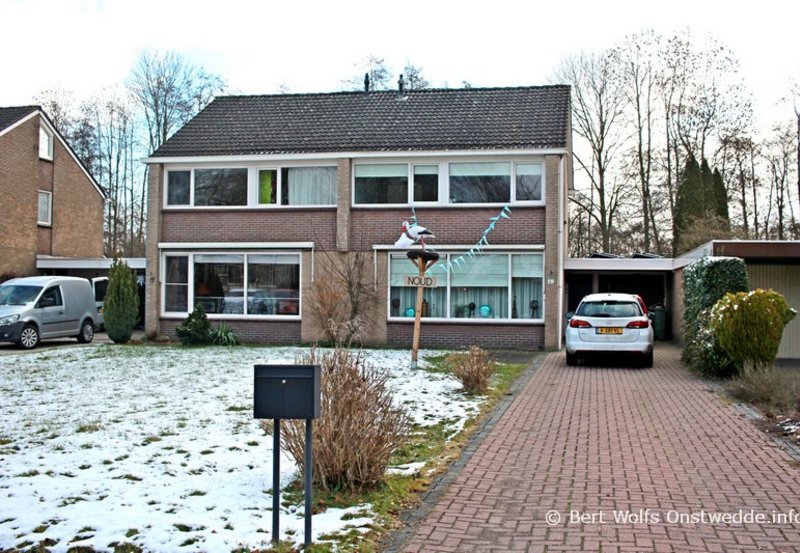 14-02-26 Een zoon geboren in de Jabbingelaan. Foto: Bert Wolfs Onstwedde.info