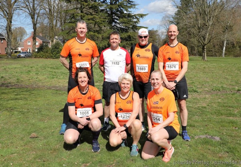 06-04-26 HLC Onstwedde deed mee aan de Klap tot Klaploop op 2e Paasdag. Foto: Jolanda Freitag Onstwedde.info