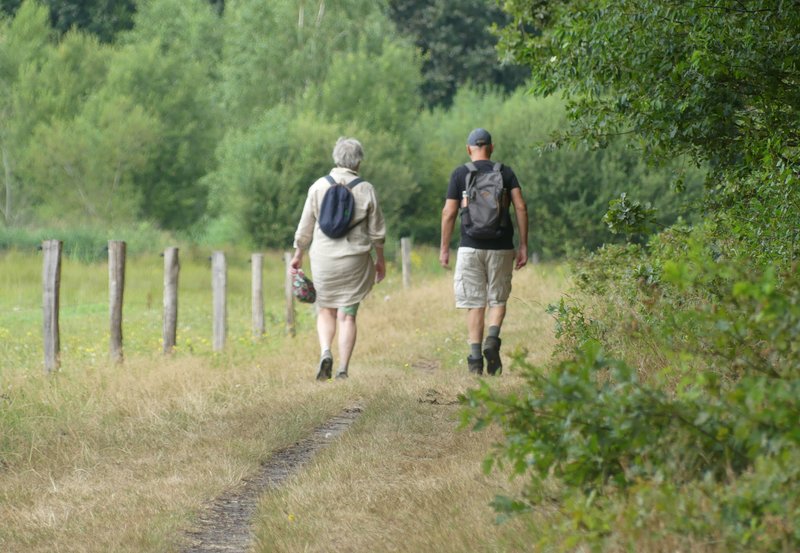 11-08-26 Wonend in het land van Berend Botje wandelen ze ook graag hier. Foto: Magdalena