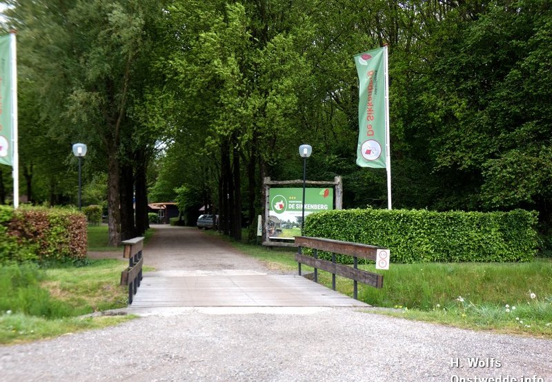 07 -05-26 Hoofdingang Camping de Sikkenberg. Foto: H. Wolfs Onstwedde.info